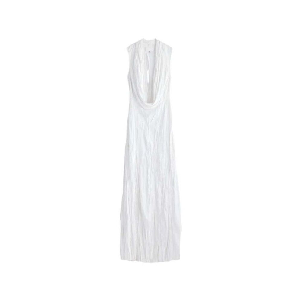 Maison Margiela Women Bianchetto Sleeveless Maxi Dress